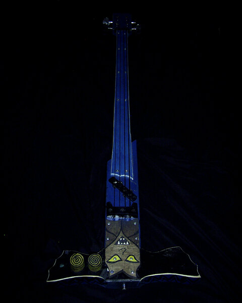 My Batty Bass Guitar I Made #2